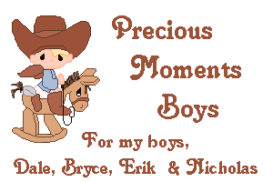 Spiderpaws: Precious Moments Boy