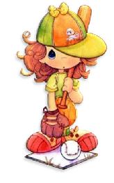 Precious Moments Girl Softball